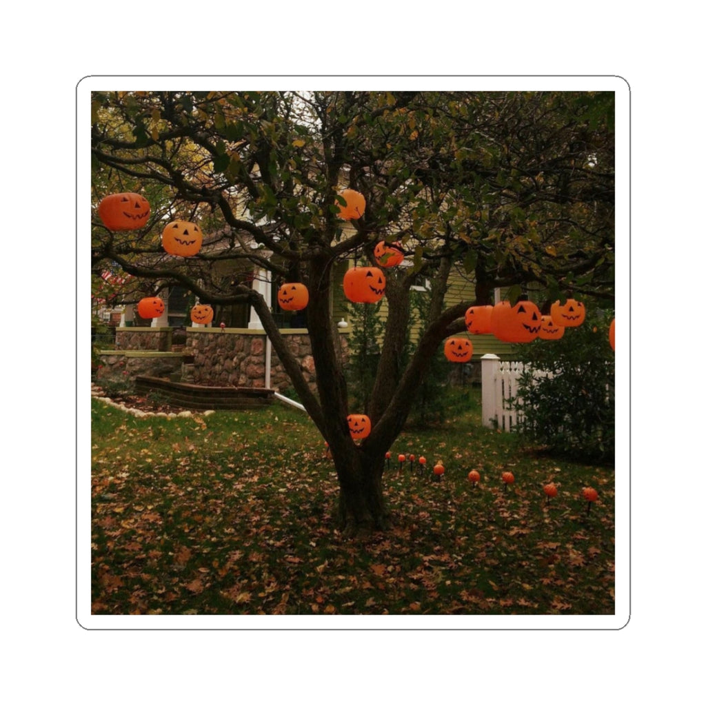 Jack-O'-Lantern Tree Sticker