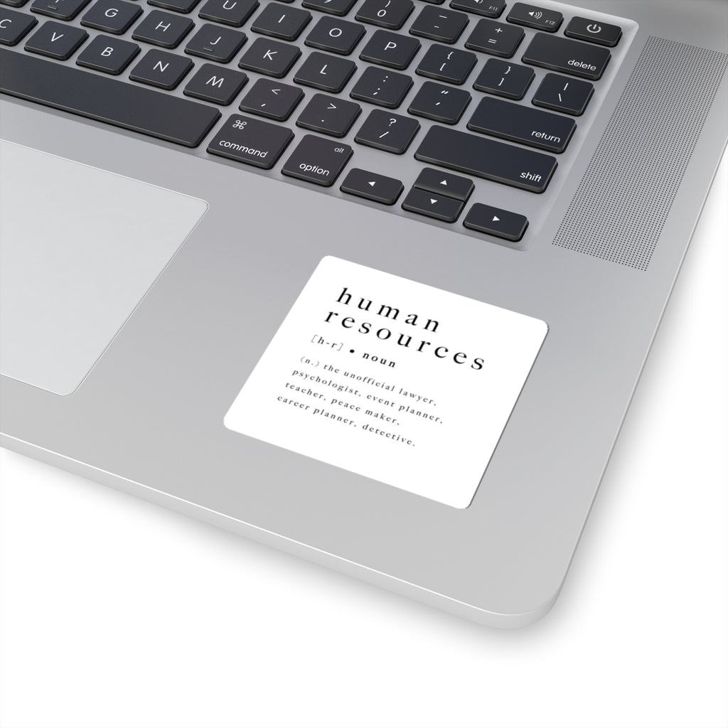 Human Resources Definition Sticker