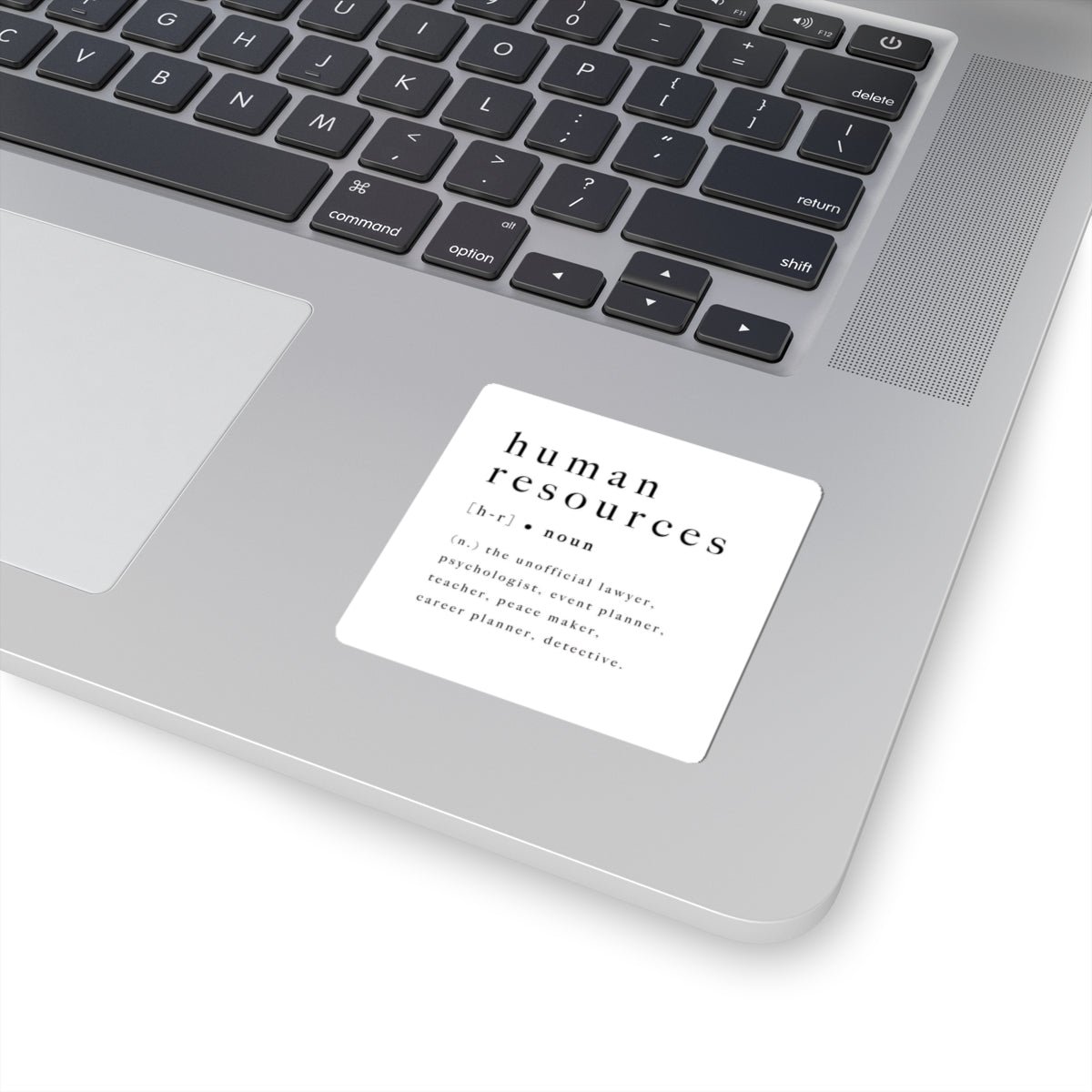 Human Resources Definition Sticker