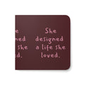 Board Book – "She Designed a Life She Loved" Inspirational Baby Board Book