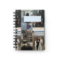 Photo Collage Spiral Journal — Vintage Fashion Mood Notebook