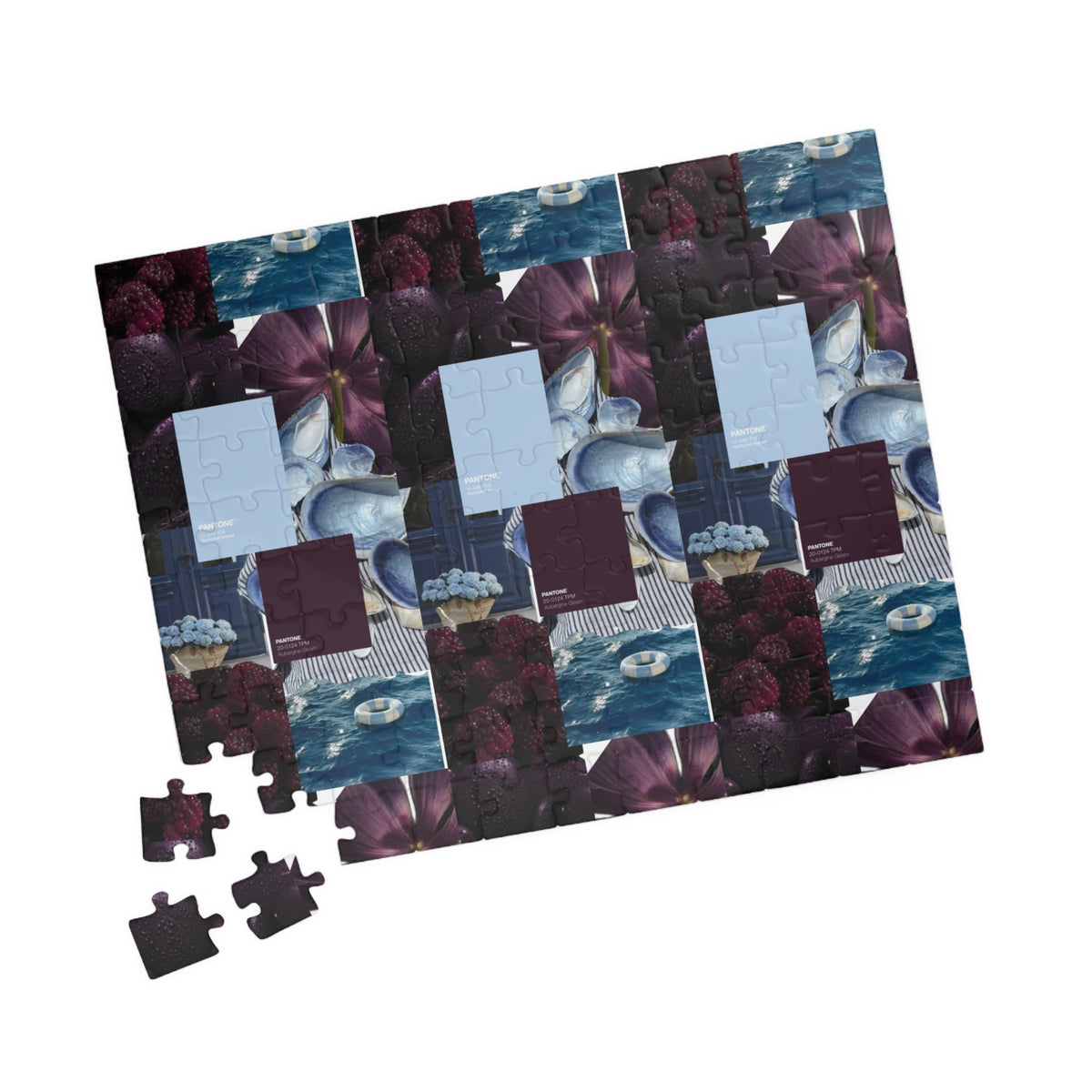 Vintage Floral Jigsaw Puzzle