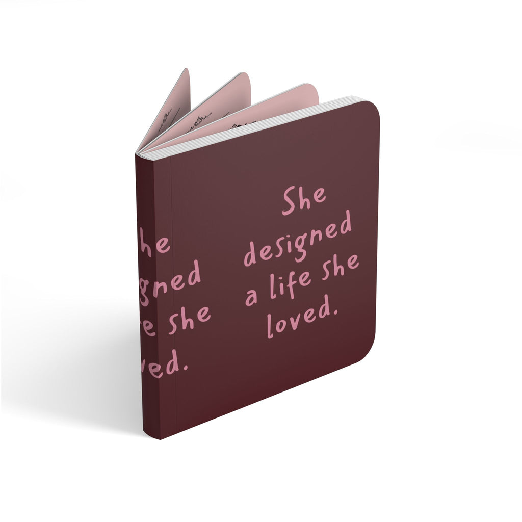 Board Book – "She Designed a Life She Loved" Inspirational Baby Board Book