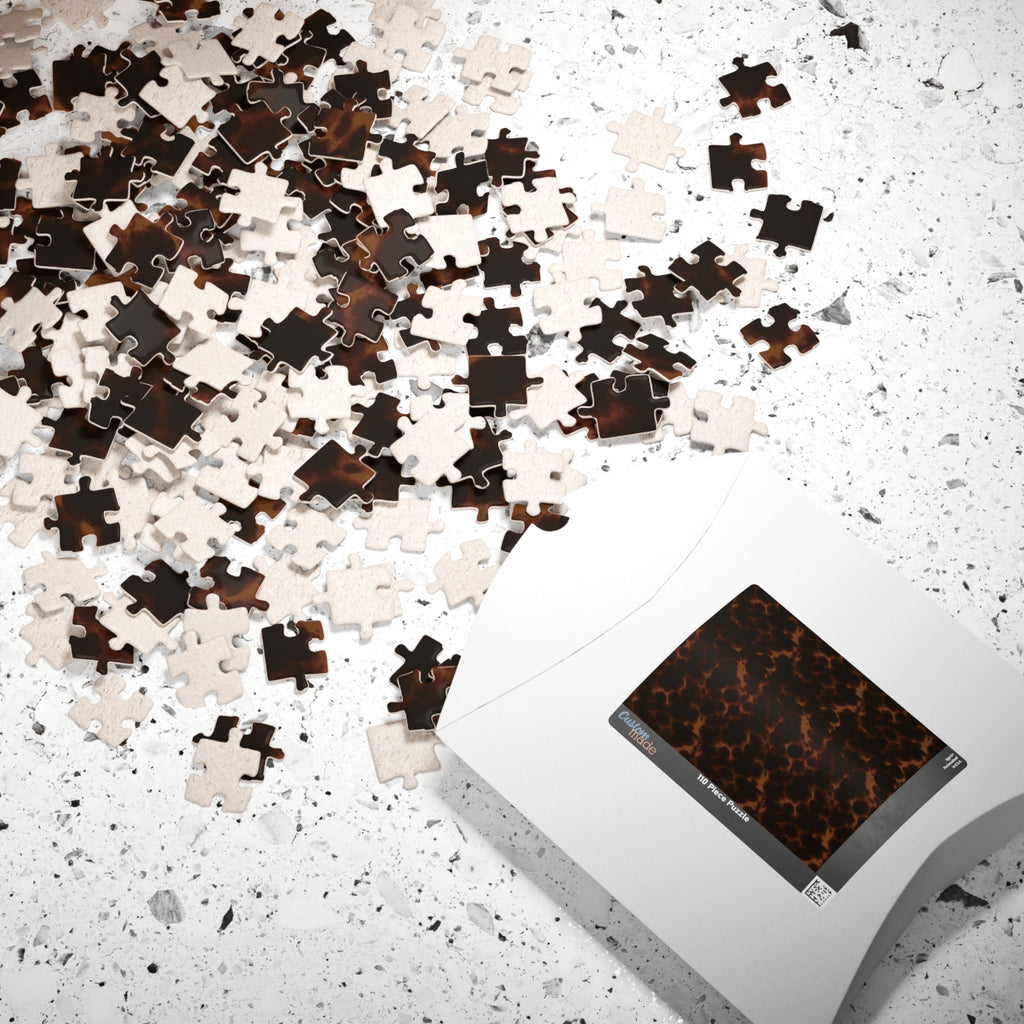 Tortoiseshell Pattern Jigsaw Puzzle