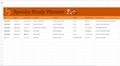 The Spooky Study Planner
